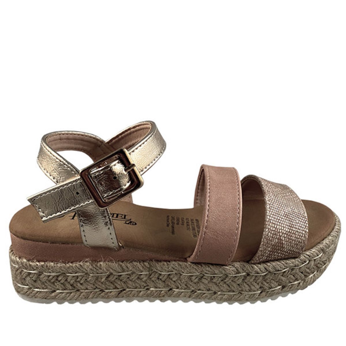 TODOPIEL - Sandalia Ecocuero ZAZ19 Rosa