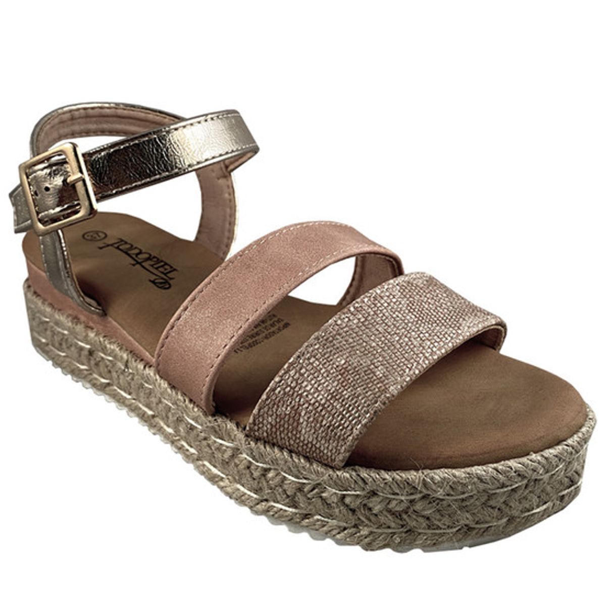 TODOPIEL - Sandalia Ecocuero ZAZ19 Rosa
