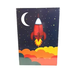 BIGBAMSPACE - Cuadro Decorativo Cohete Espacial