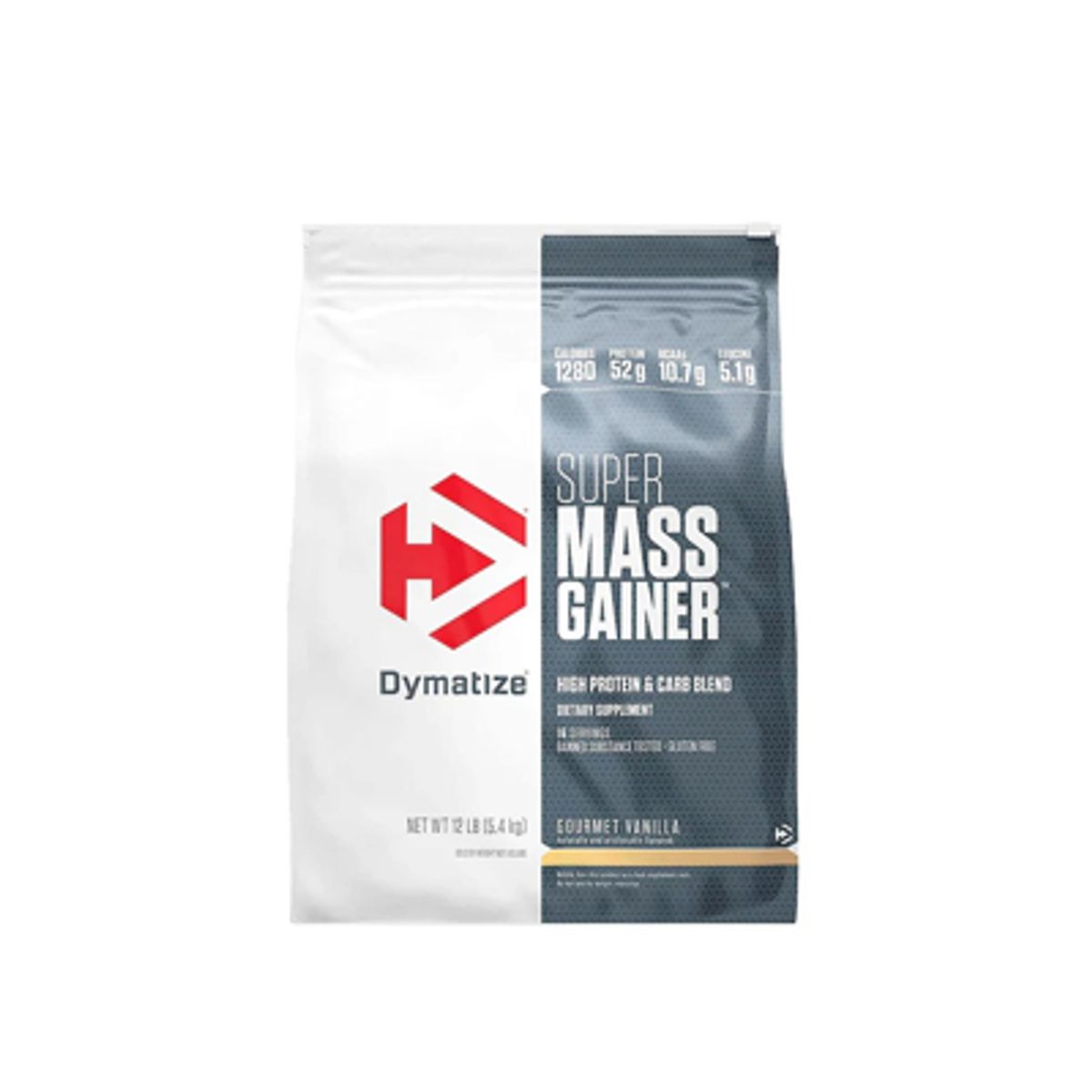 DYMATIZE - Super Mass Gainer 12 Libras- Gourmet Vainilla - Dymatize