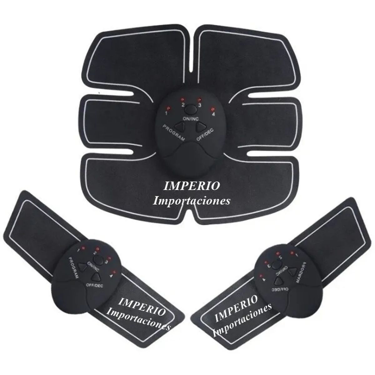 GENERICO - Electro Estimulador Muscular Abdomen Y Brazo Smart Fitness