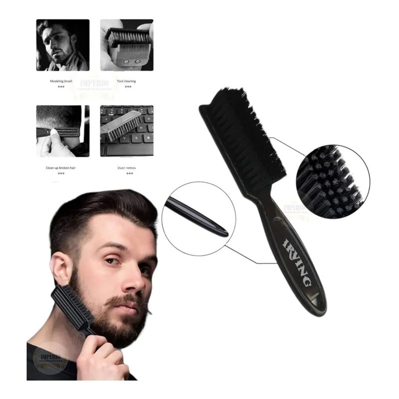 GENERICO - Cepillo Para Barba Cepillo Para Barberos Afeitadoras
