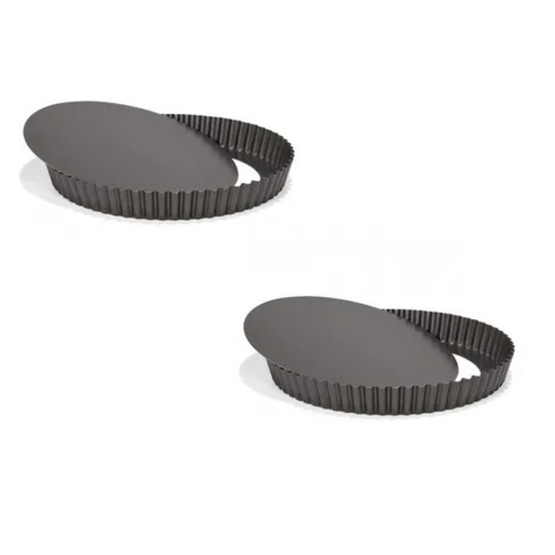 GENERICO - Pack X2 Molde Desmontable Moldes Desmontables Moldes 22cm