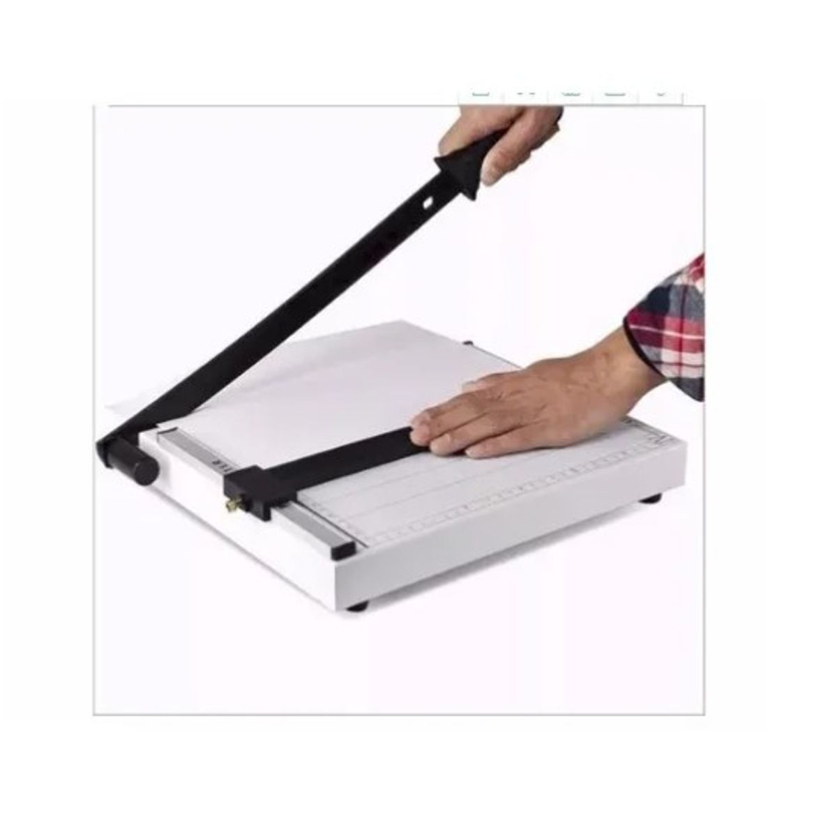 OFERTABKN - Guillotina Metalica 10x10 Cm Cuchilla Autoafilable B5