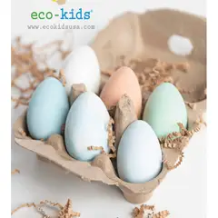 ECOKIDS - Set de Tizas Lavables Forma Huevo