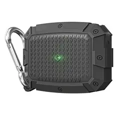 GKK - Para: AirPods Pro - Carcasa Estuche Resistente + Mosquetón / Verde