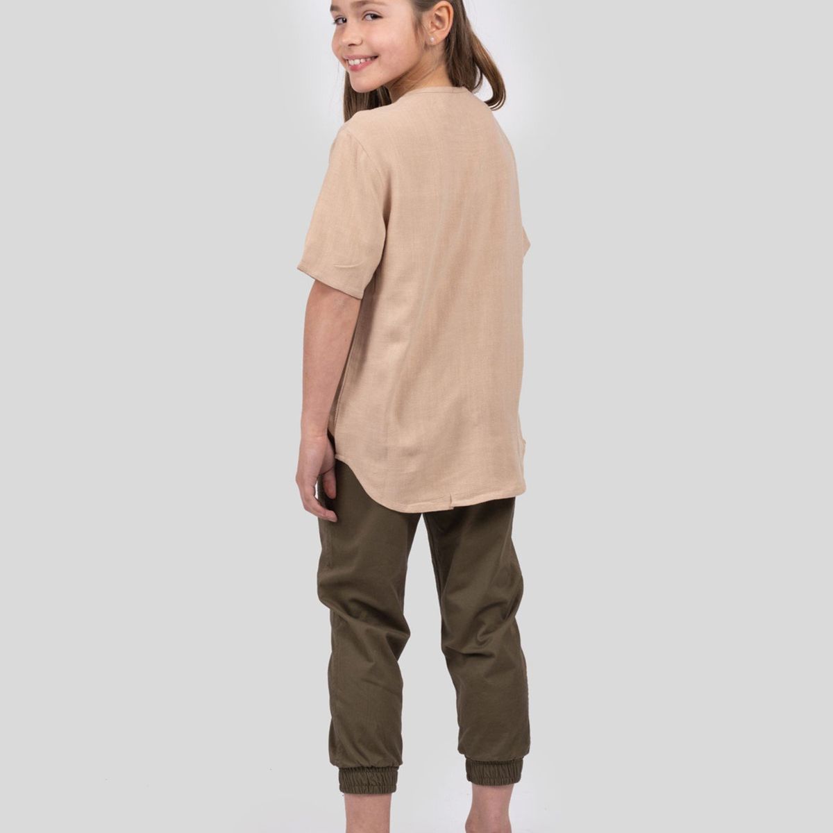 GNOMO - Camisa Zelki Sand Kids Gnomo