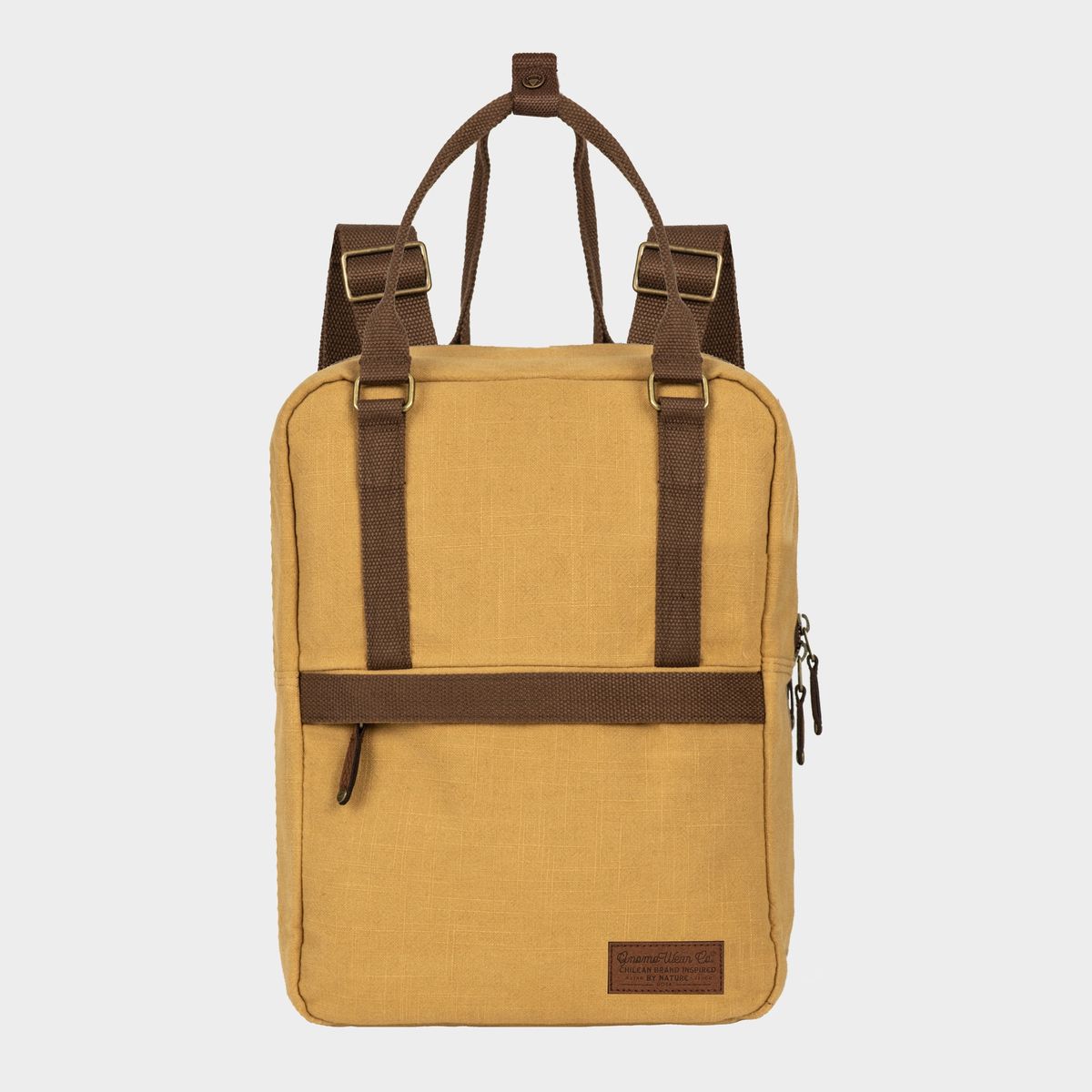 GNOMO - Mochila Cañamo Roku 20L Mustard