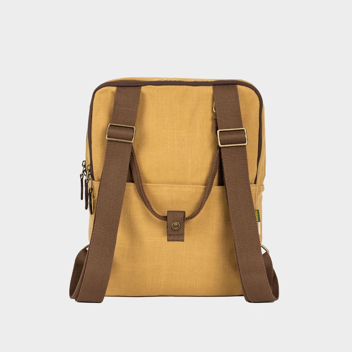 GNOMO - Mochila Cañamo Roku 20L Mustard