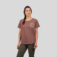 GNOMO - Polera Eco P-11 Mujer Terracota