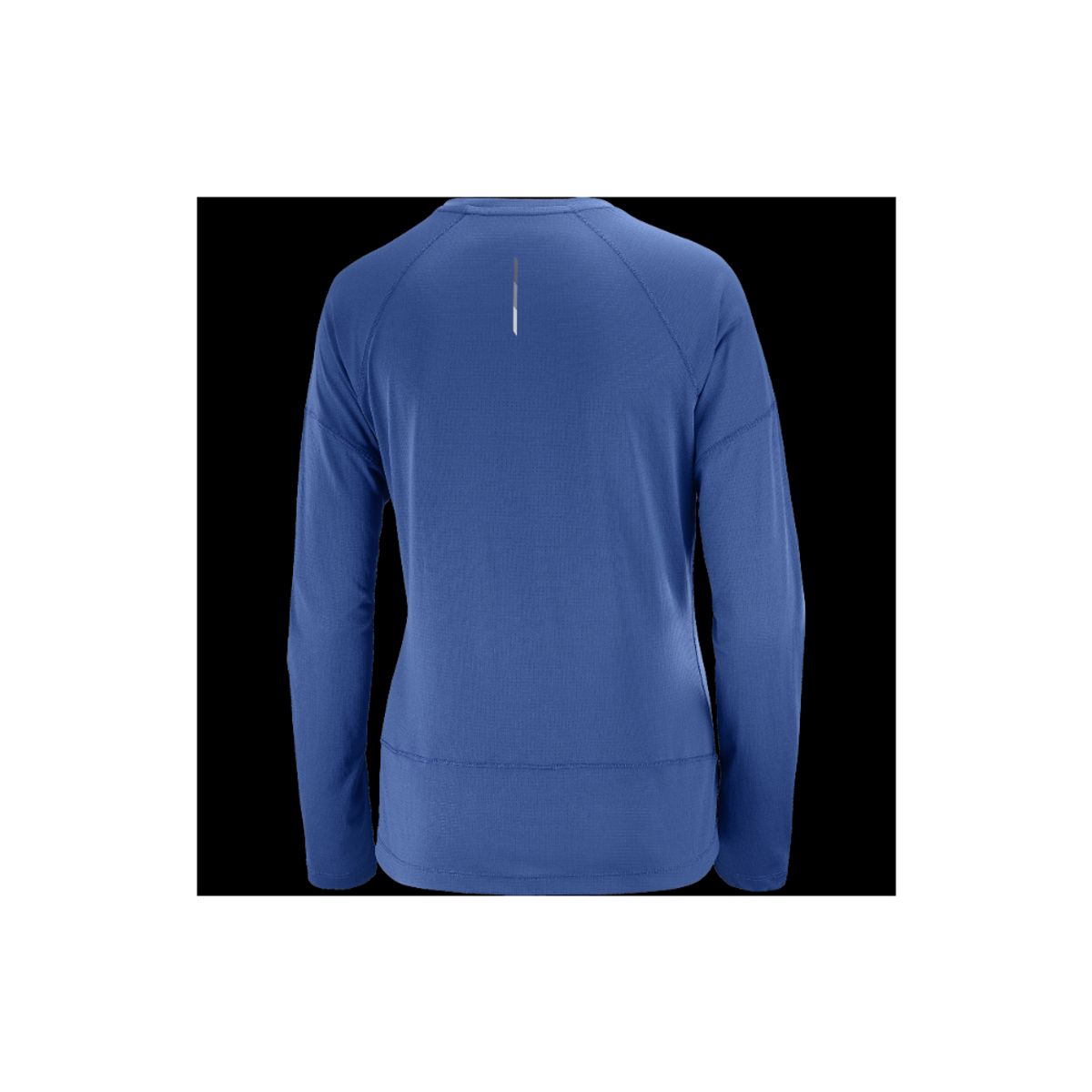 SALOMON - Polera Mujer Cross Run Azul Salomon