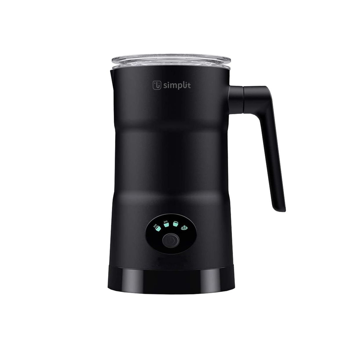 SIMPLIT - Espumador de Leche 4 en 1 Negro Simplit