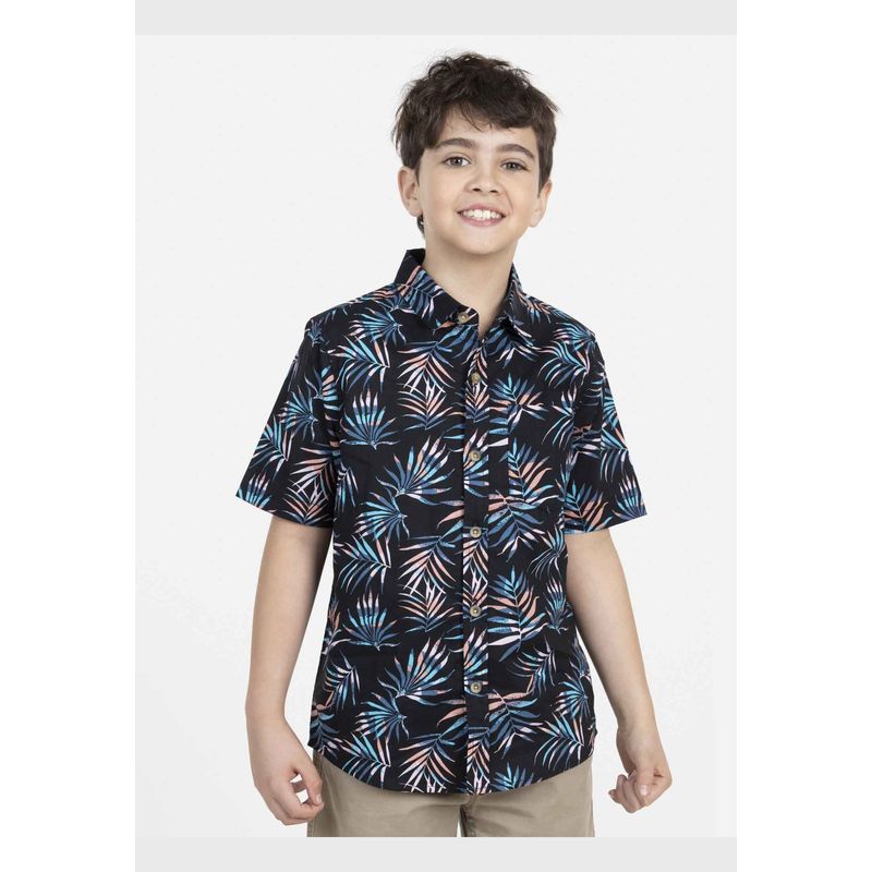 MAUI AND SONS - Camisa PALM LAX Niño Multicolor Maui and Sons