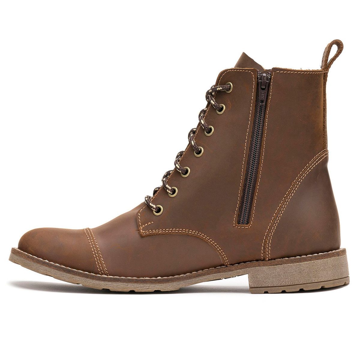 LANDAZURI - Botín Cuero Vako II Café Landazuri