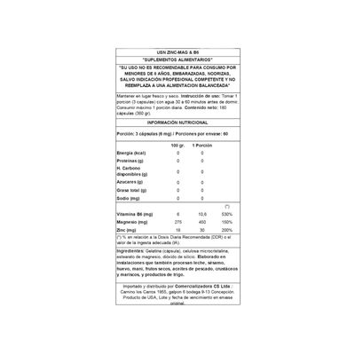 Imagen 2 del producto Z-mag+ (zma 180 Capsulas) -