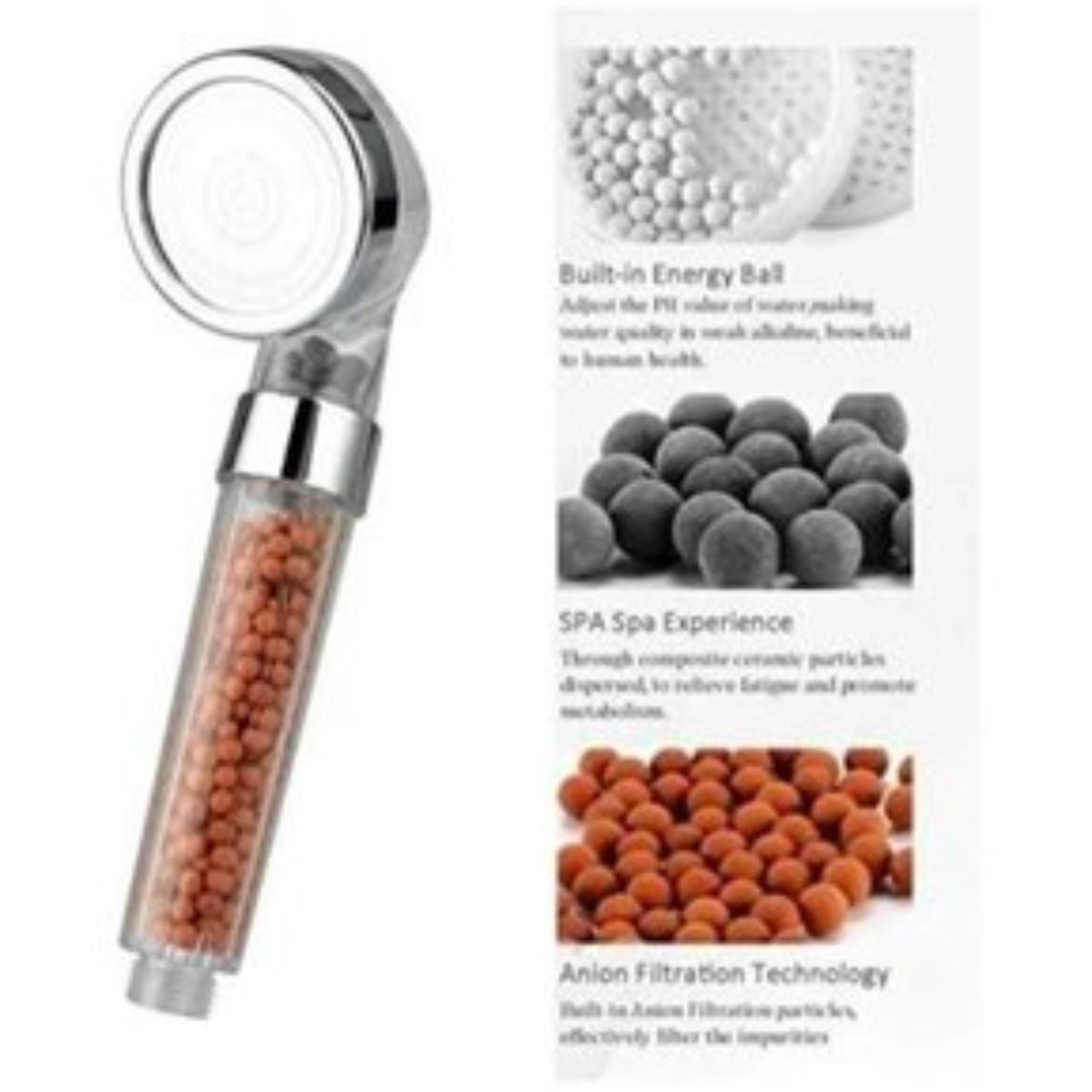 OEM - Cabezal De Ducha Spa Ahorro De Agua