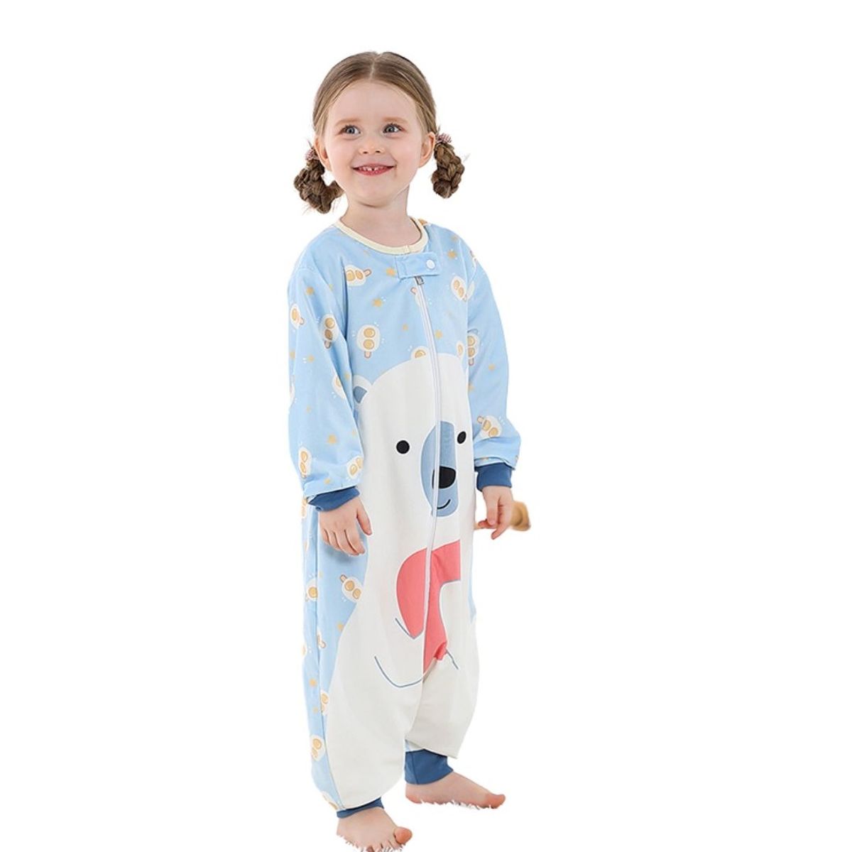 COOK & PLAY - Saco de Dormir Pijama Infantil con Mangas Panda