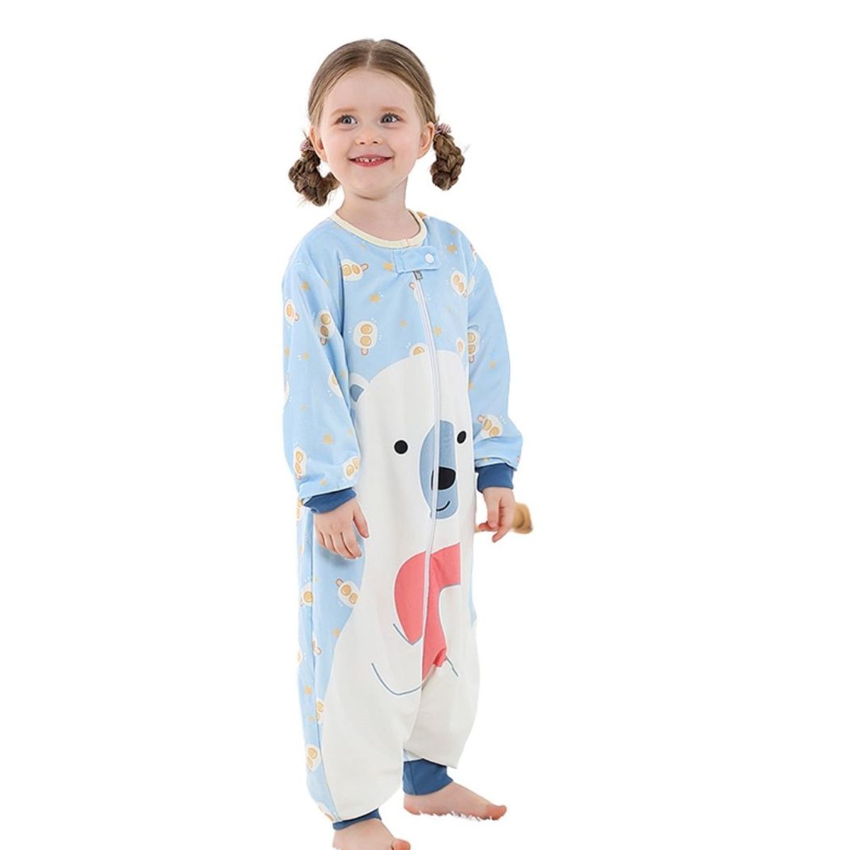 COOK & PLAY - Saco de Dormir Pijama Infantil con Mangas Panda