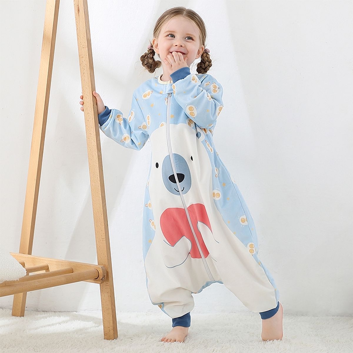 COOK & PLAY - Saco de Dormir Pijama Infantil con Mangas Panda