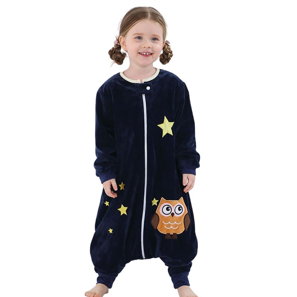COOK & PLAY - Saco de Dormir Pijama Infantil con Mangas Búho
