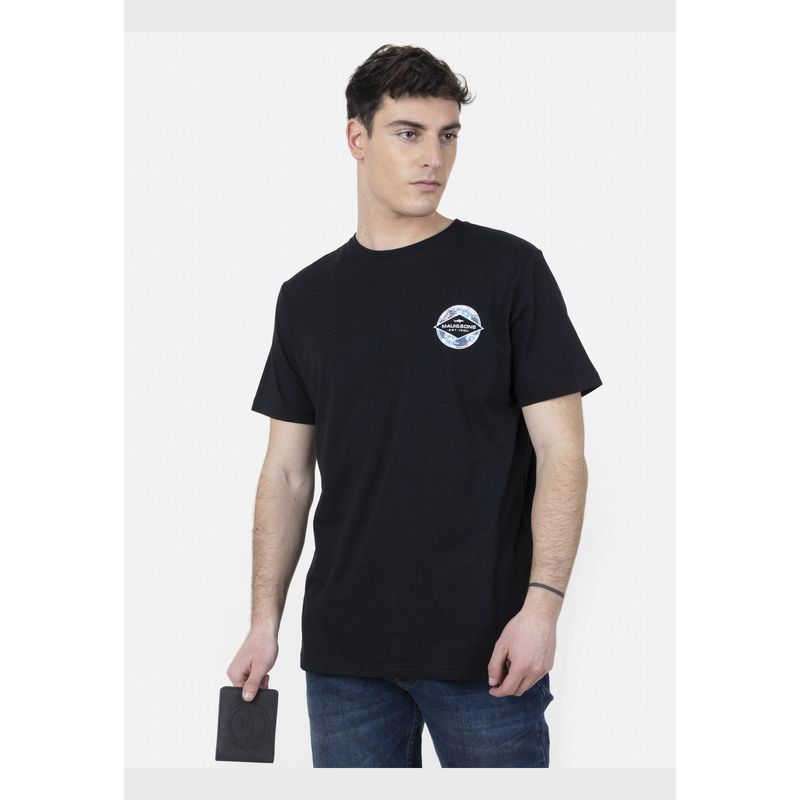 MAUI AND SONS - Pack Polera Billetera 5AV1555 Hombre Negro Maui and Sons