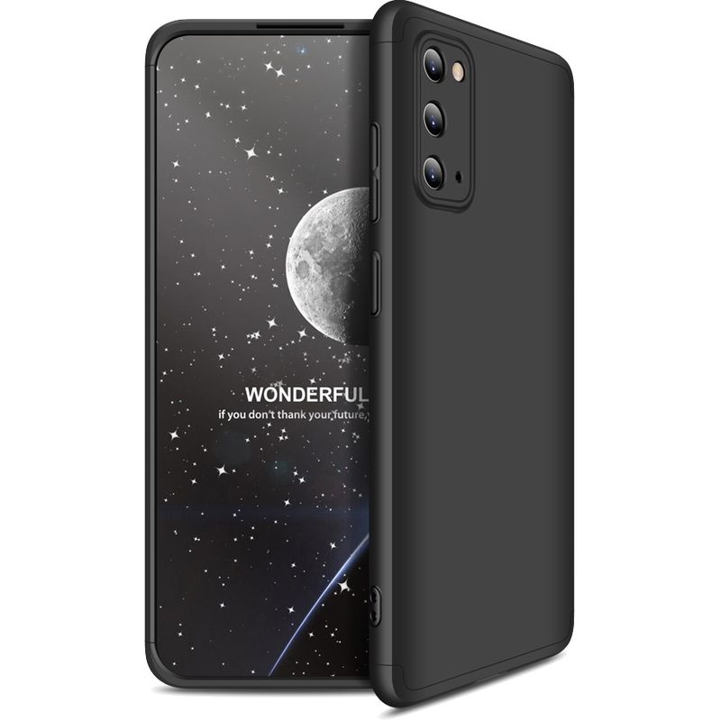 GKK - Para: Galaxy S20 - Carcasa Resistente Funda Estuche / Negro