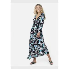 MAUI AND SONS - Blusa FOREST FLOWER KIMONO Mujer Multicolor