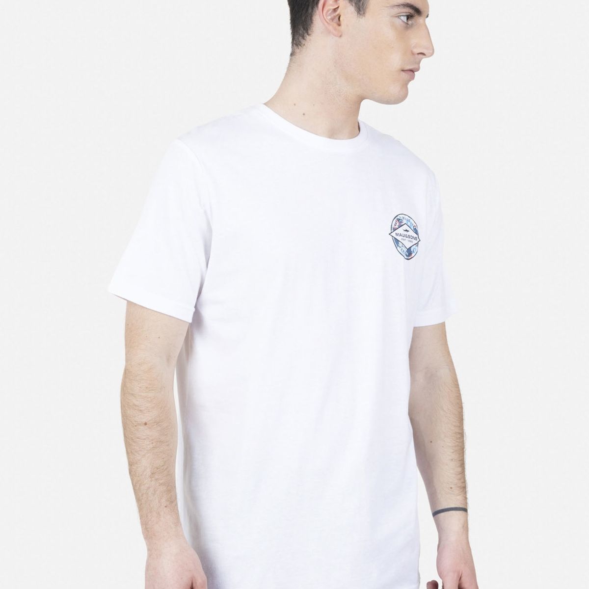 MAUI AND SONS - Pack Polera Billetera 5AV1555 Hombre Blanco Maui and Sons