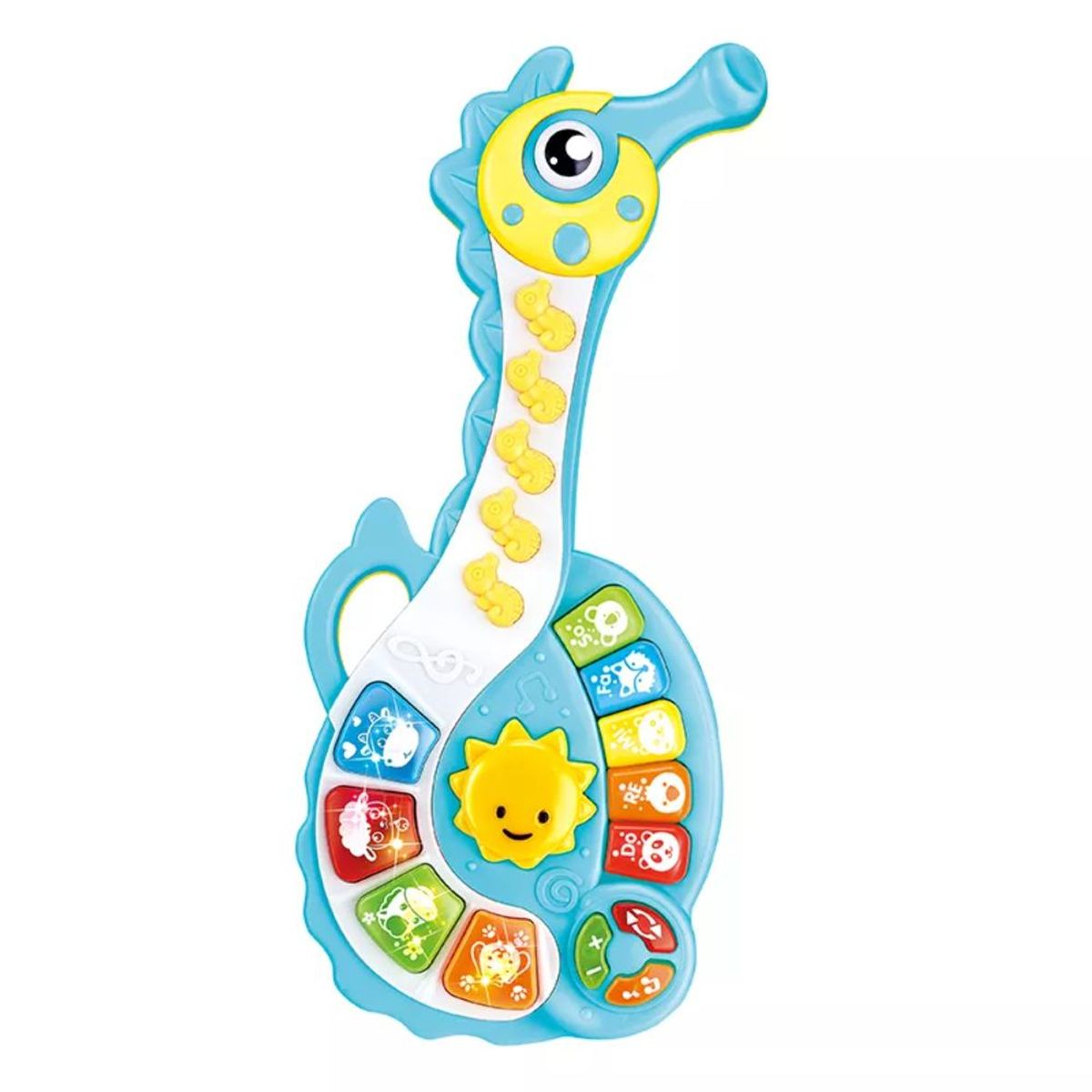 SPACEZAT - Guitarra Musical Caballito de Mar Juguete Didáctico Spacezat