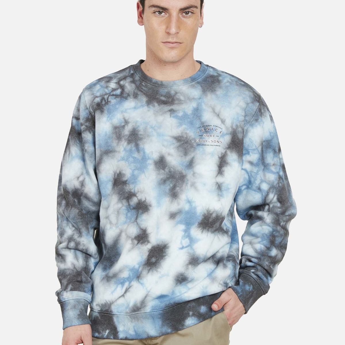 MAUI AND SONS - Poleron BLUE TD Hombre Multicolor Maui and Sons