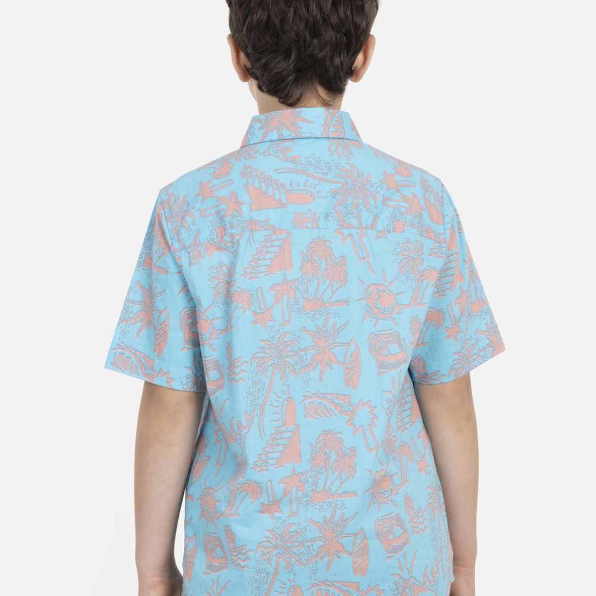 MAUI AND SONS - Camisa HIBISCUS ART Niño Multicolor Maui and Sons