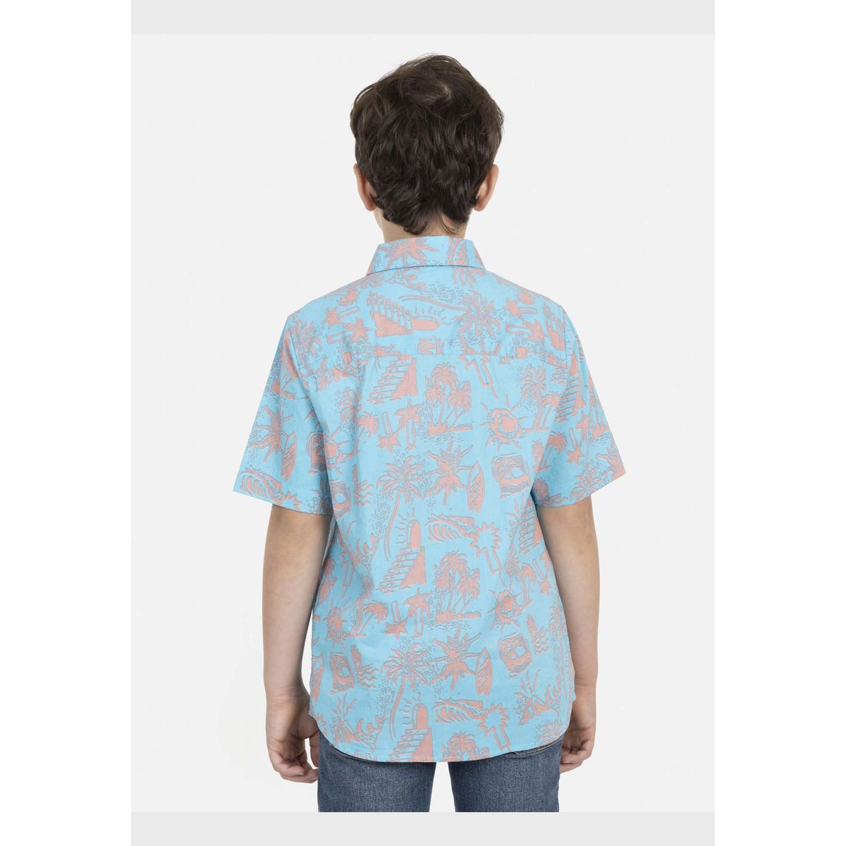 MAUI AND SONS - Camisa HIBISCUS ART Niño Multicolor Maui and Sons