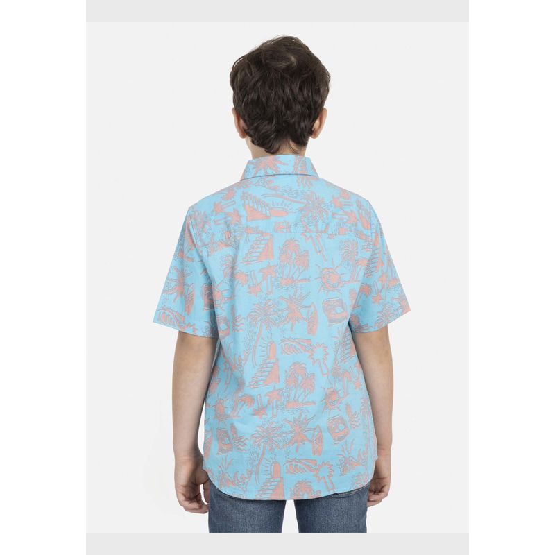 MAUI AND SONS - Camisa HIBISCUS ART Niño Multicolor Maui and Sons