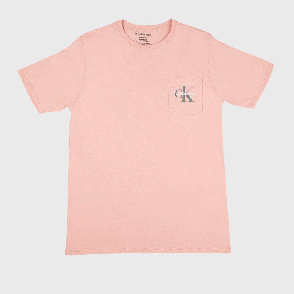 CALVIN KLEIN - Polera Niño Monologo Damasco Calvin Klein