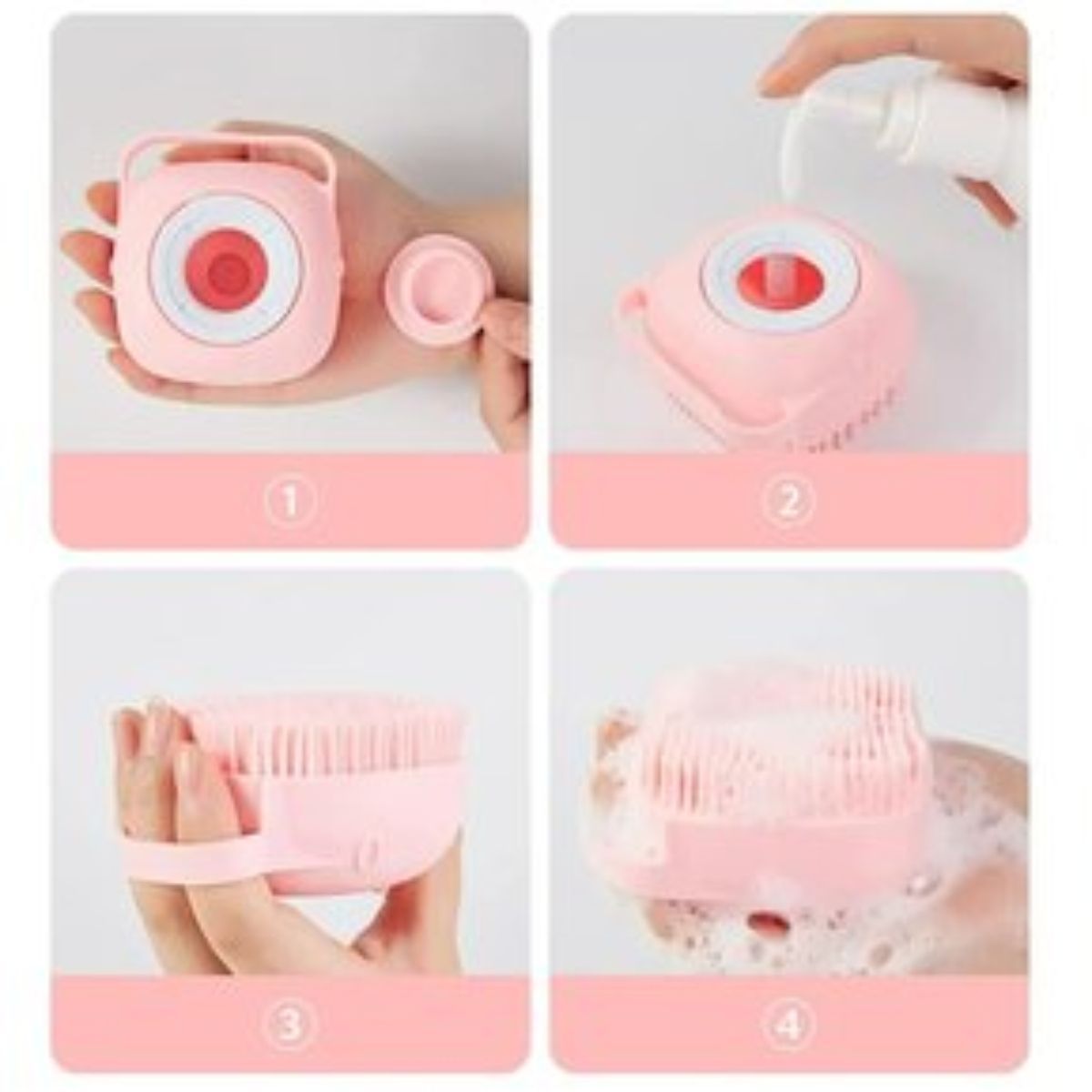 OEM - Cepillo De Baño Masajeador Shampoo Cepillo Silicon