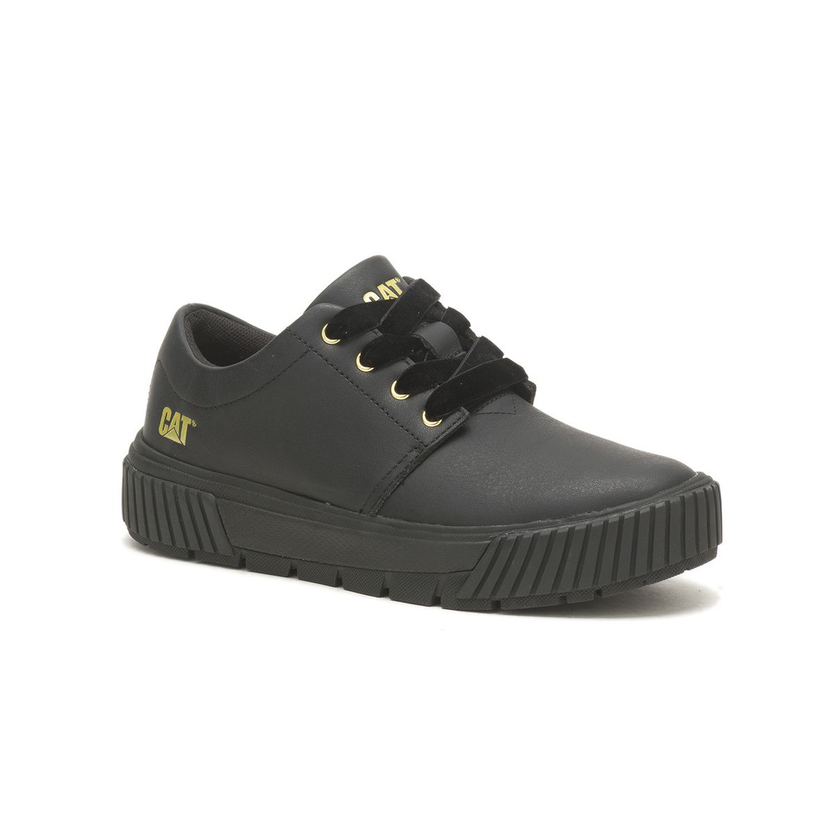 CAT - Zapatilla Mujer Downlink Canvas Negro CAT