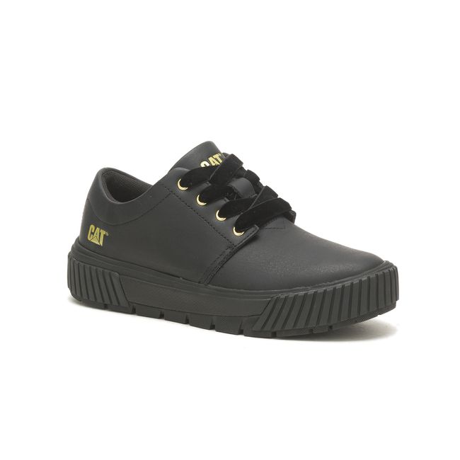 CAT - Zapatilla Mujer Downlink Canvas Negro CAT