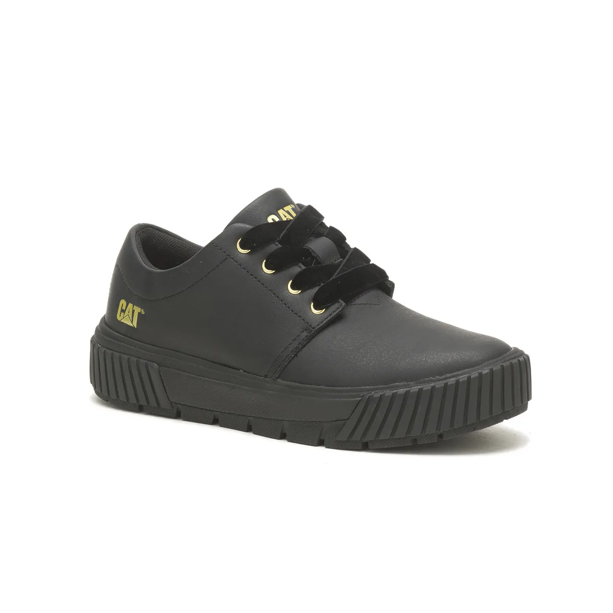 CAT - Zapatilla Mujer Downlink Canvas Negro CAT