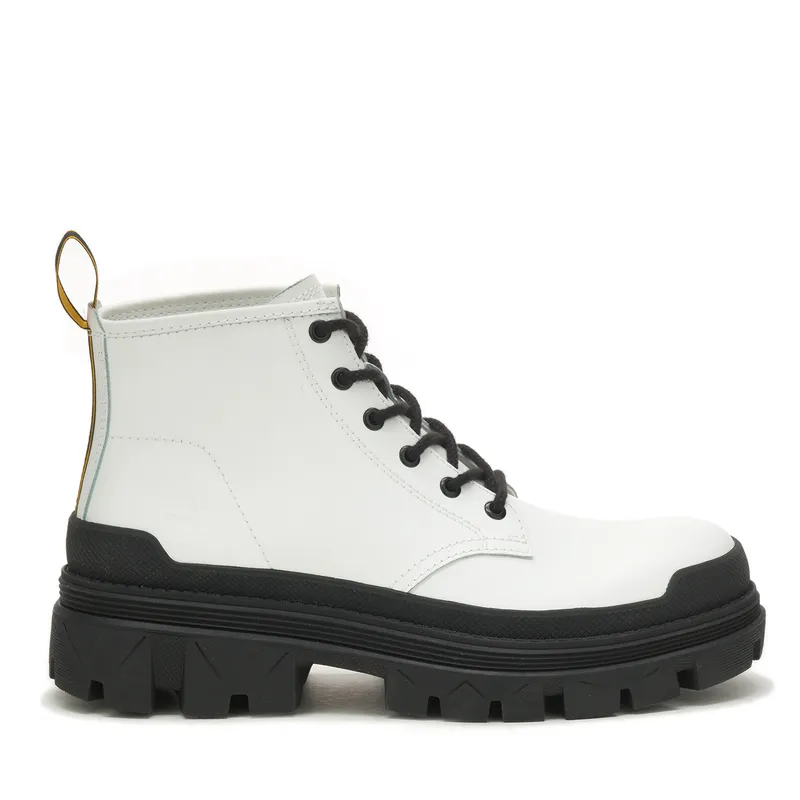 CAT - Botín Mujer Hardwear Mid Blanco CAT