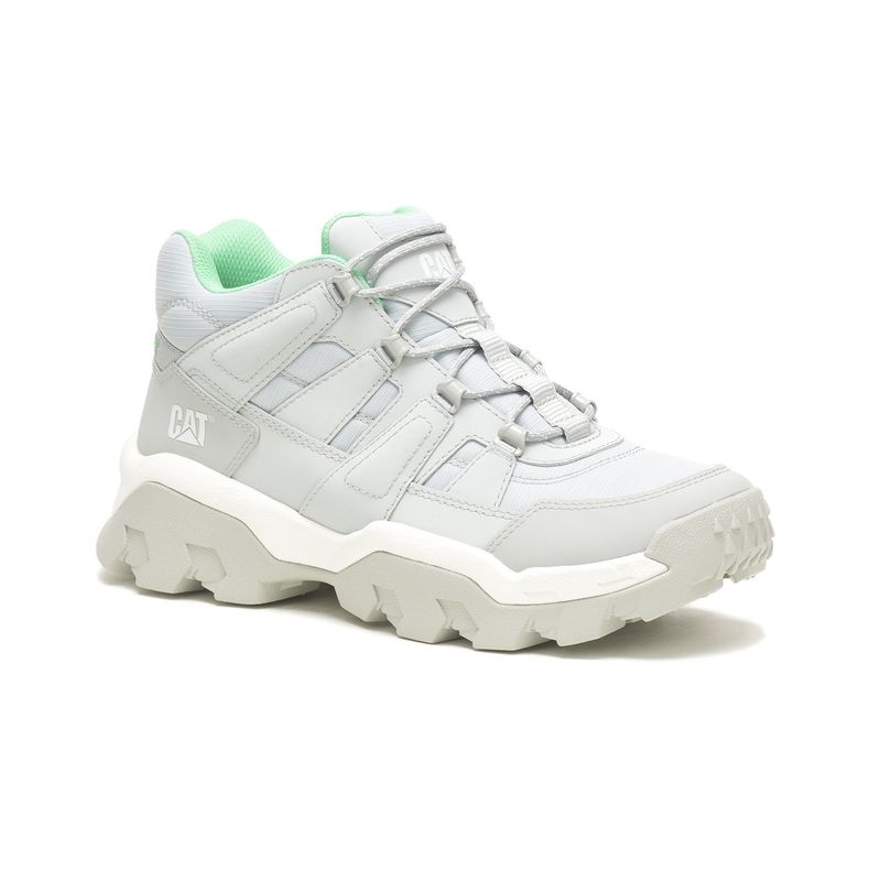 CAT - Zapatilla C/Caña Mujer Reactor Mid Gris CAT