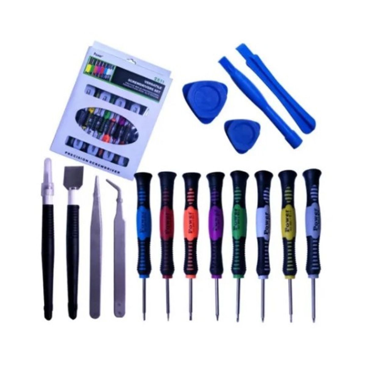 OFERTABKN - Kit Herramientas Y Desatornillador Profesional 16 En 1 Full