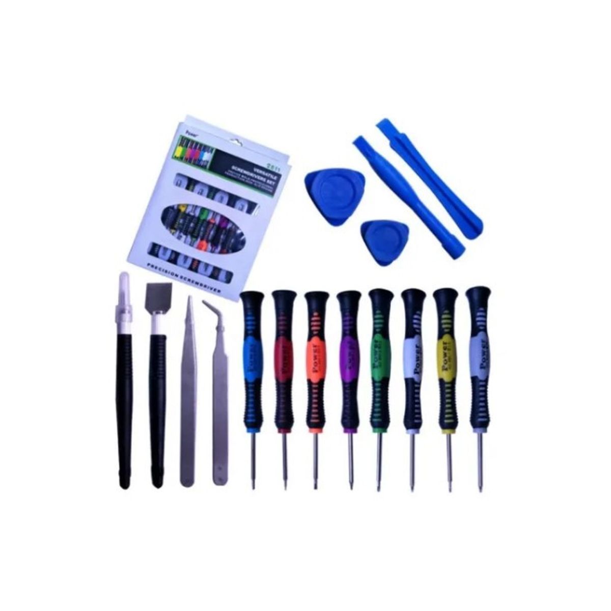 OFERTABKN - Kit Herramientas Y Desatornillador Profesional 16 En 1 Full