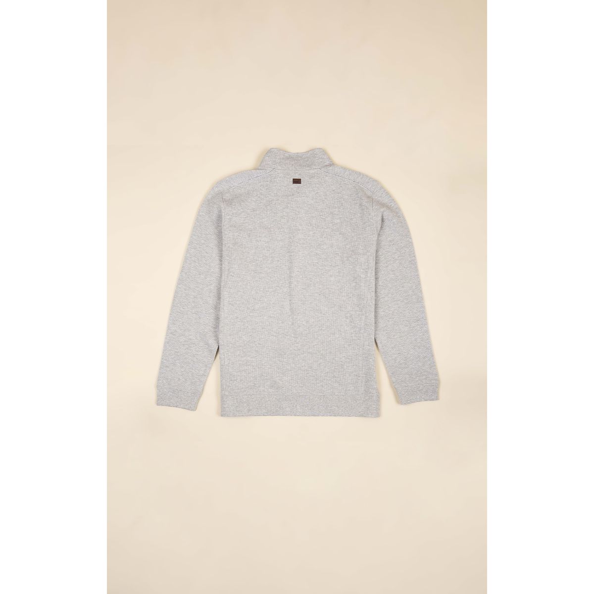 ROCKFORD - Polerón Algodón Orgánico Hombre Marbella Gris ROCKFORD
