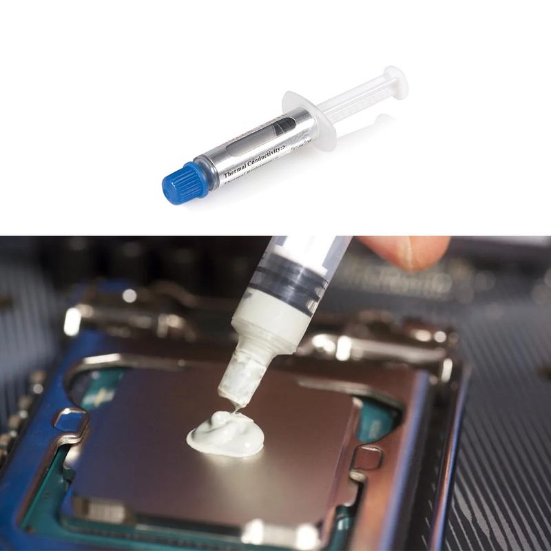 GENERICO - Kit Limpieza Pc Alcohol Isopropílico Y Pasta Térmica Calidad