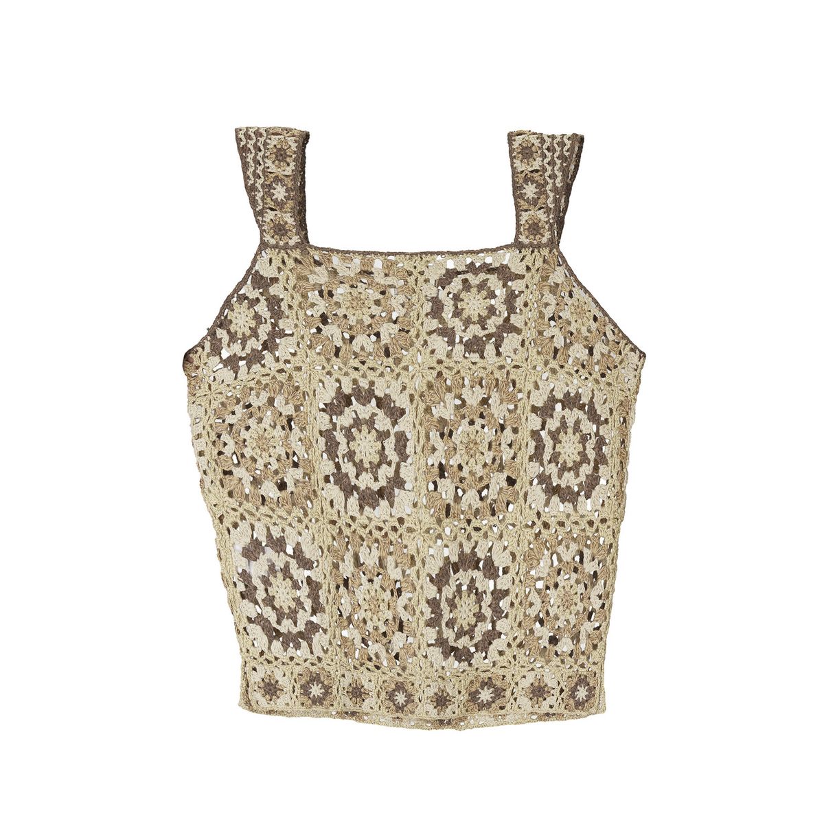 ROCKFORD - Polera Algodón Orgánico Mujer Dominica Café ROCKFORD