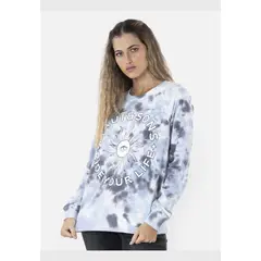 MAUI AND SONS - Poleron Deep on the Ocean Mujer Multicolor