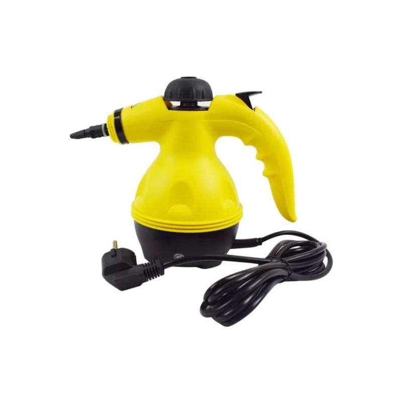 GENERICO - Limpiador A Vapor Multiuso Con Accesorios Amarillo