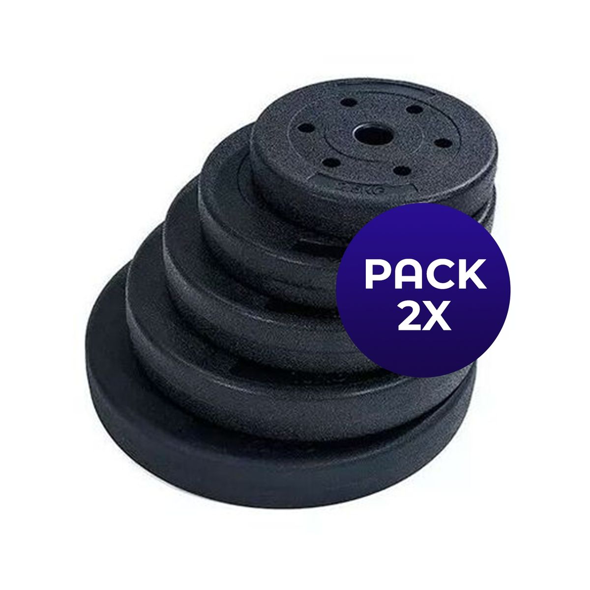 SDFIT - Disco Cementado 10 kg Pack de 2 unidades