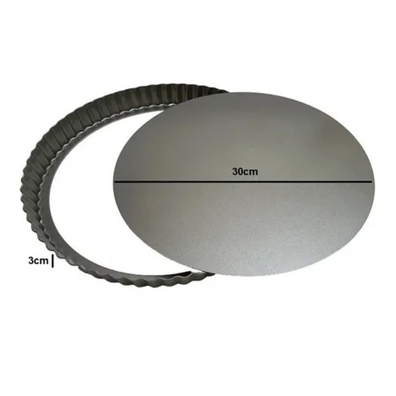 GENERICO - Molde Desmontable Moldes Desmontables Moldes Reposteria 30cm