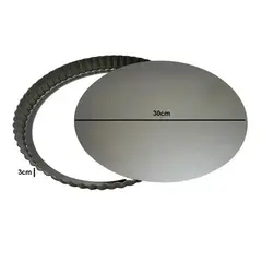 GENERICO - Molde Desmontable Moldes Desmontables Moldes Reposteria 30cm
